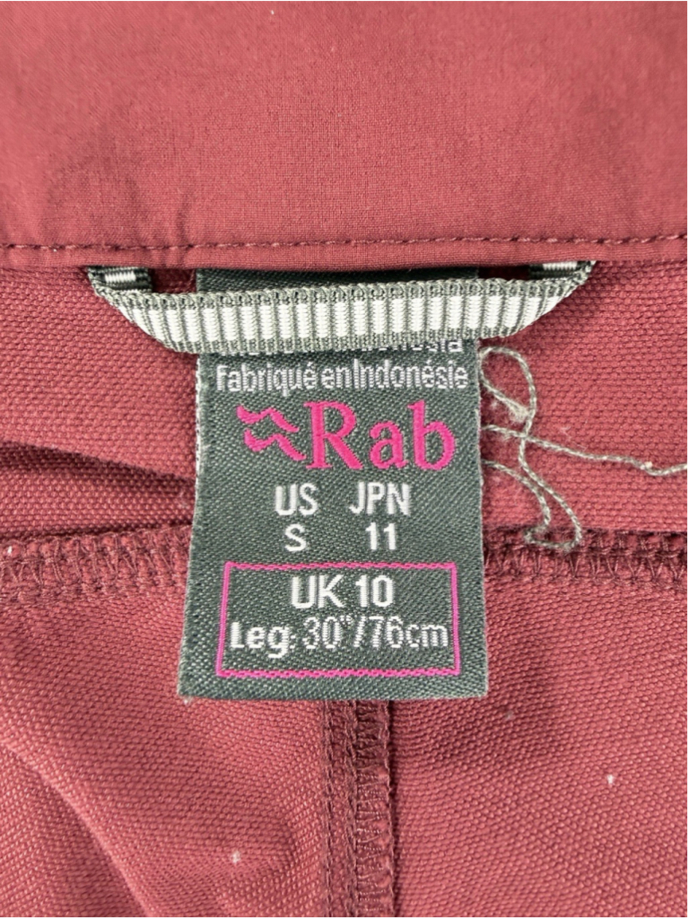 Rab Incline Pants Womens Small Red Matrix Qfv-02 Softshell Stretch Hiking - Picture 2 of 12